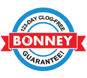 Bonney 123-Day Clog-Free Guarantee